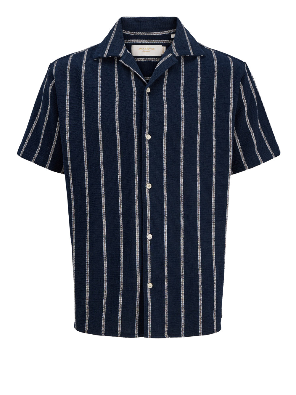 JACK&JONES MAIN 1 Camicia Jack&Jones Stile Hawaiano Relaxed Fit - Nero