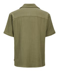 JACK&JONES MAIN 1 Camicia Jack&Jones Jorcoba Stripe Resort - Verde