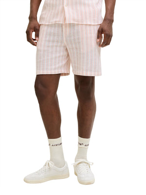 JACK&JONES MAIN 1 Bermuda Jack&Jones Jpstjaiden Coba Stripe Jog Peach