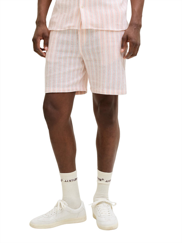 JACK&JONES MAIN 1 Bermuda Jack&Jones Jpstjaiden Coba Stripe Jog Peach
