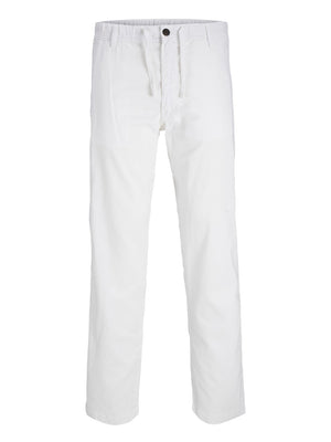 JACK&JONES MAIN 1 Pantalone Jack&Jones Relaxed Fit - Bianco