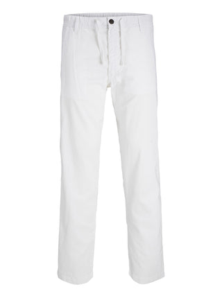 JACK&JONES MAIN 1 Pantalone Jack&Jones Relaxed Fit - Bianco