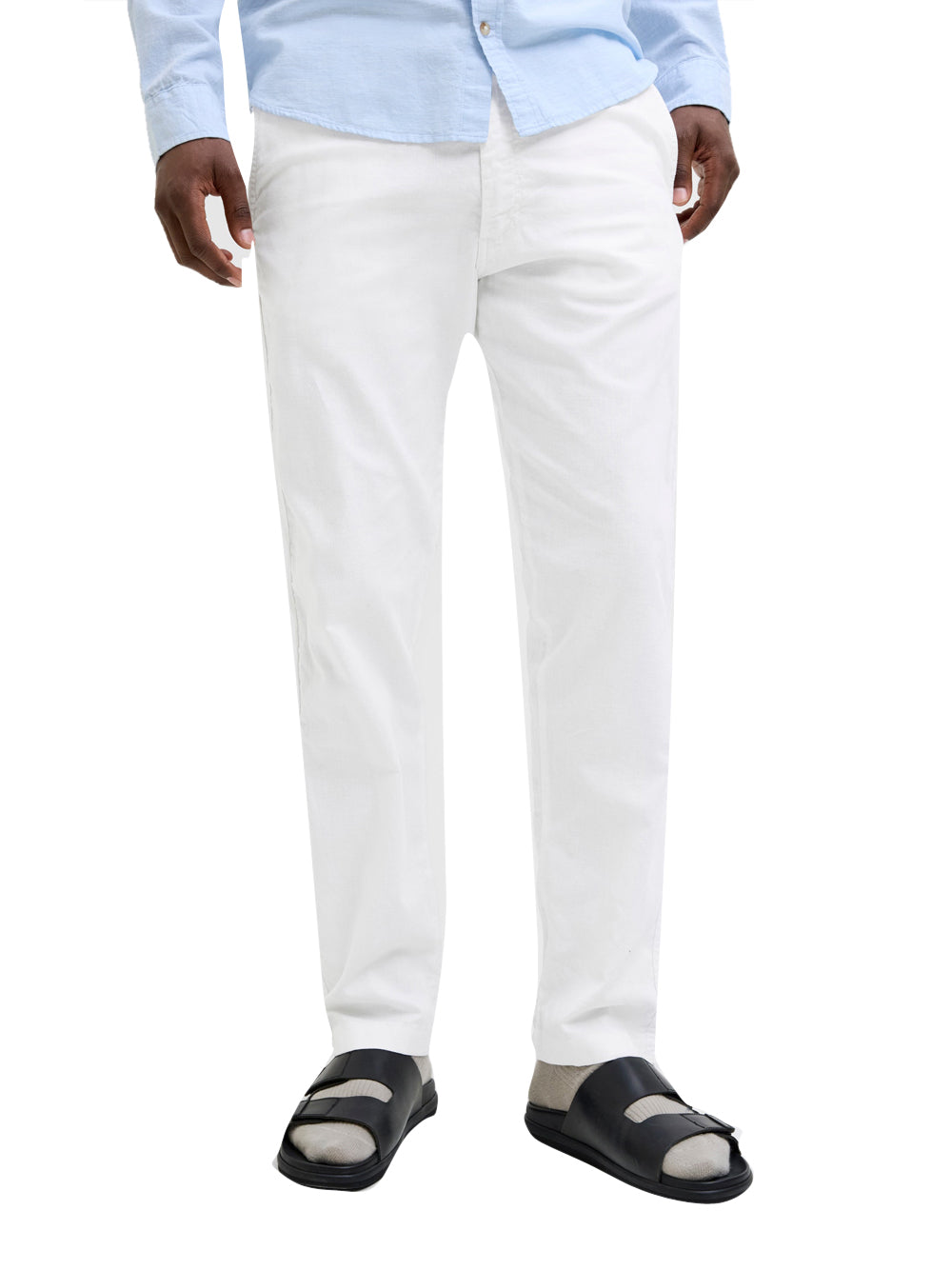 JACK&JONES MAIN 1 Pantalone Jack&Jones Relaxed Fit - Bianco