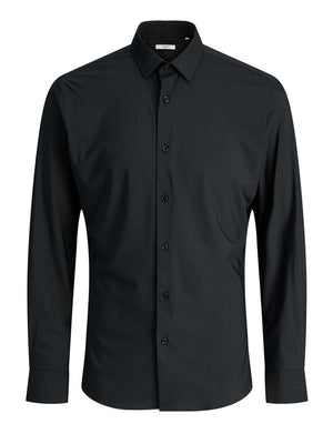 JACK&JONES MAIN 1 Camicia Jack&Jones Jprblaactive Stretch - Nero