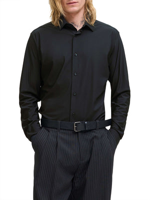 JACK&JONES MAIN 1 Camicia Jack&Jones Jprblaactive Stretch - Nero