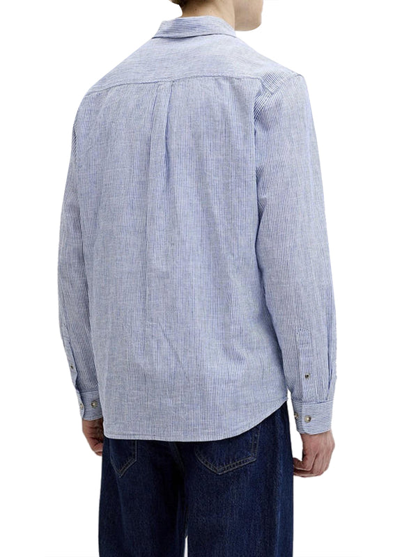 JACK&JONES MAIN 1 Camicia Jack&Jones Regular Fit - Blu/Bianco