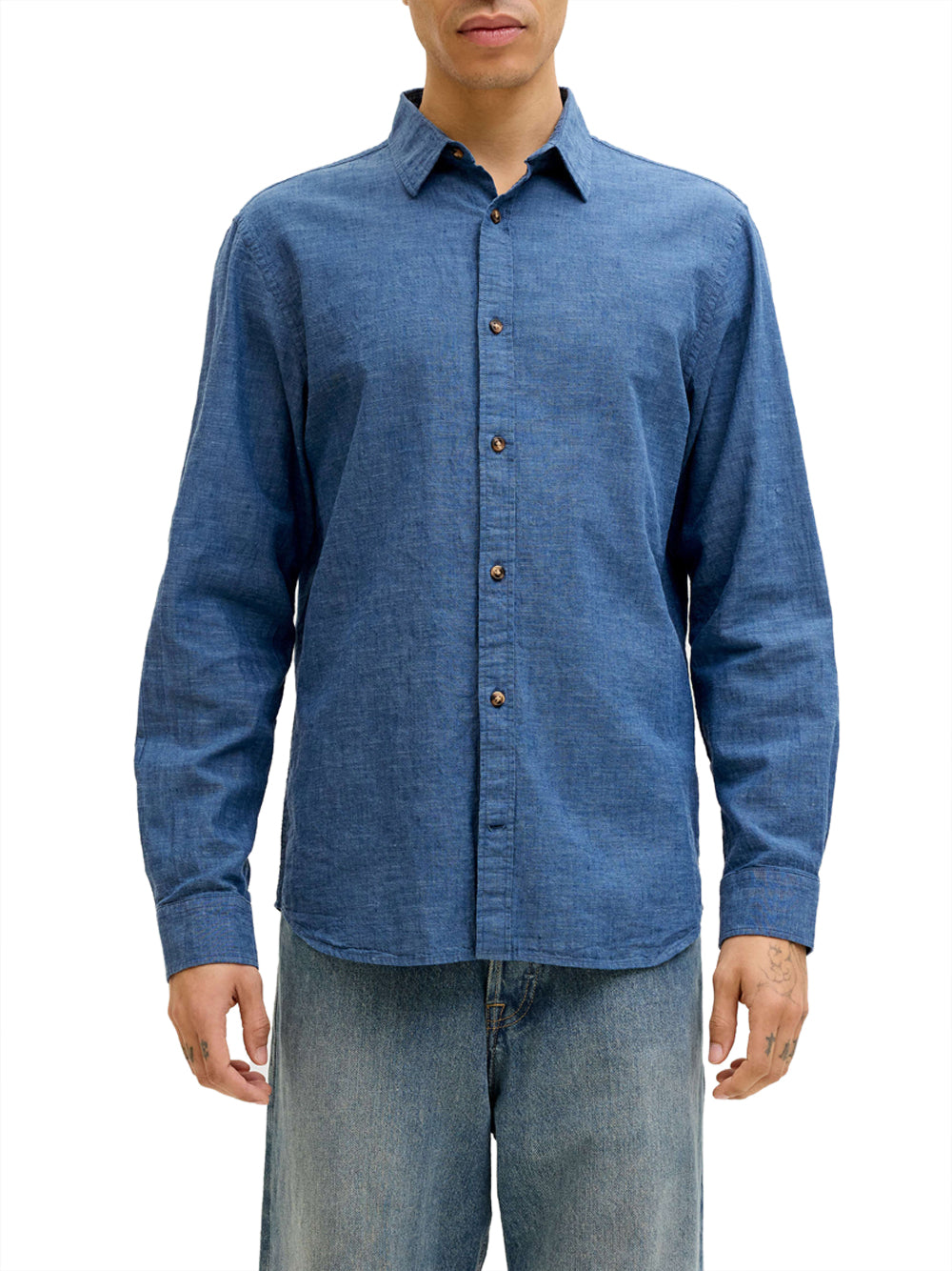 JACK&JONES MAIN 1 Camicia Jack&Jones Regular Fit - Denim