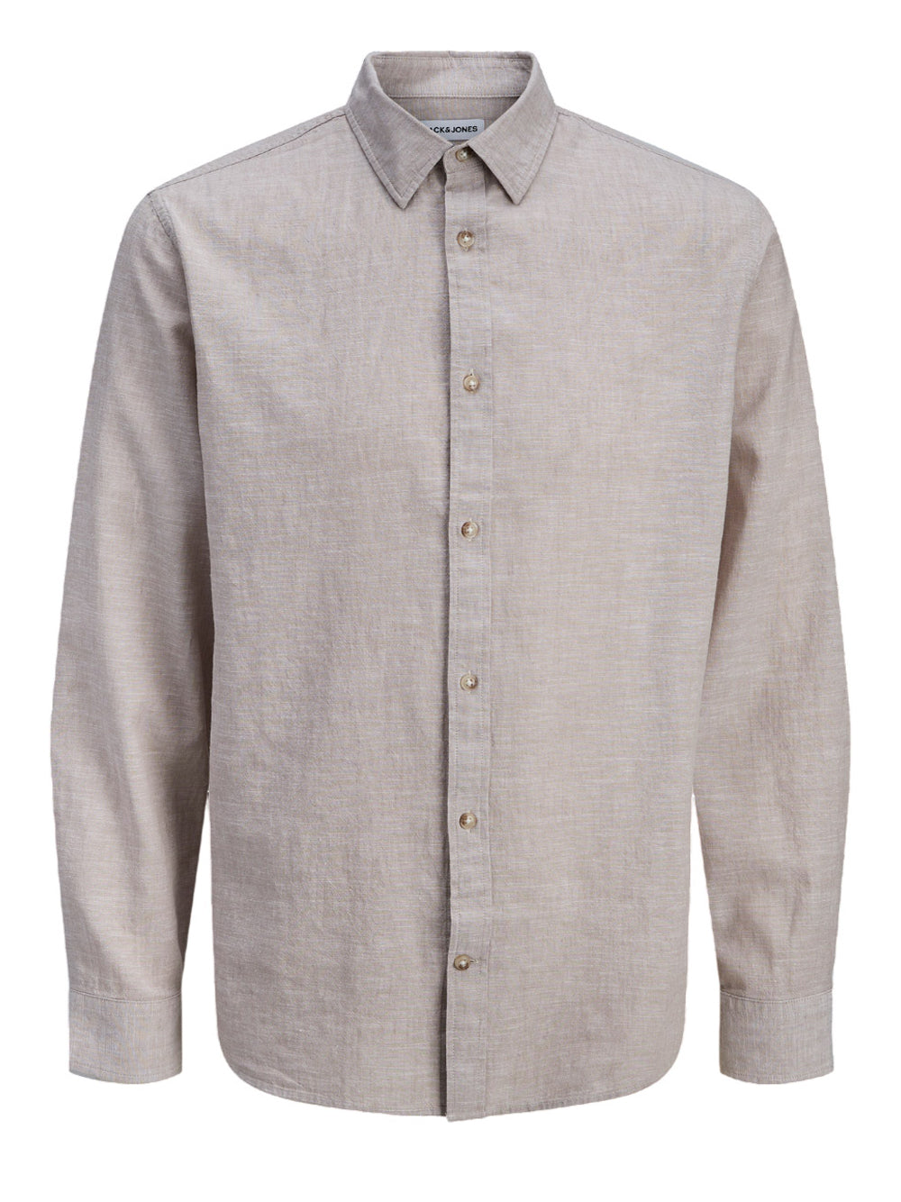 JACK&JONES MAIN 1 Camicia Jack&Jones Regular Fit - Tortora
