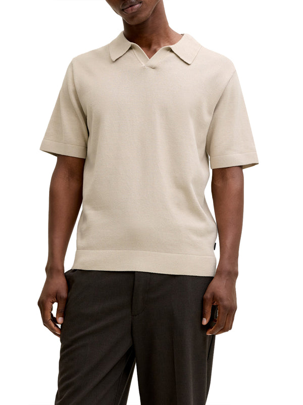 JACK&JONES MAIN 1 Polo In Maglia Jack&Jones - Beige