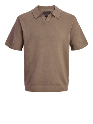 JACK&JONES MAIN 1 Polo In Maglia Jack&Jones - Marrone