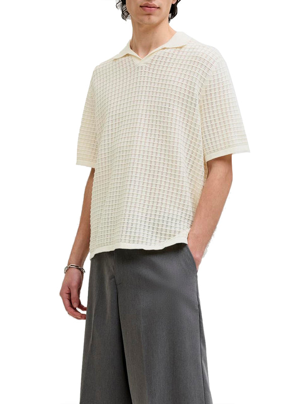 JACK&JONES MAIN 1 Polo Jack&Jones In Maglia - Sea Salt