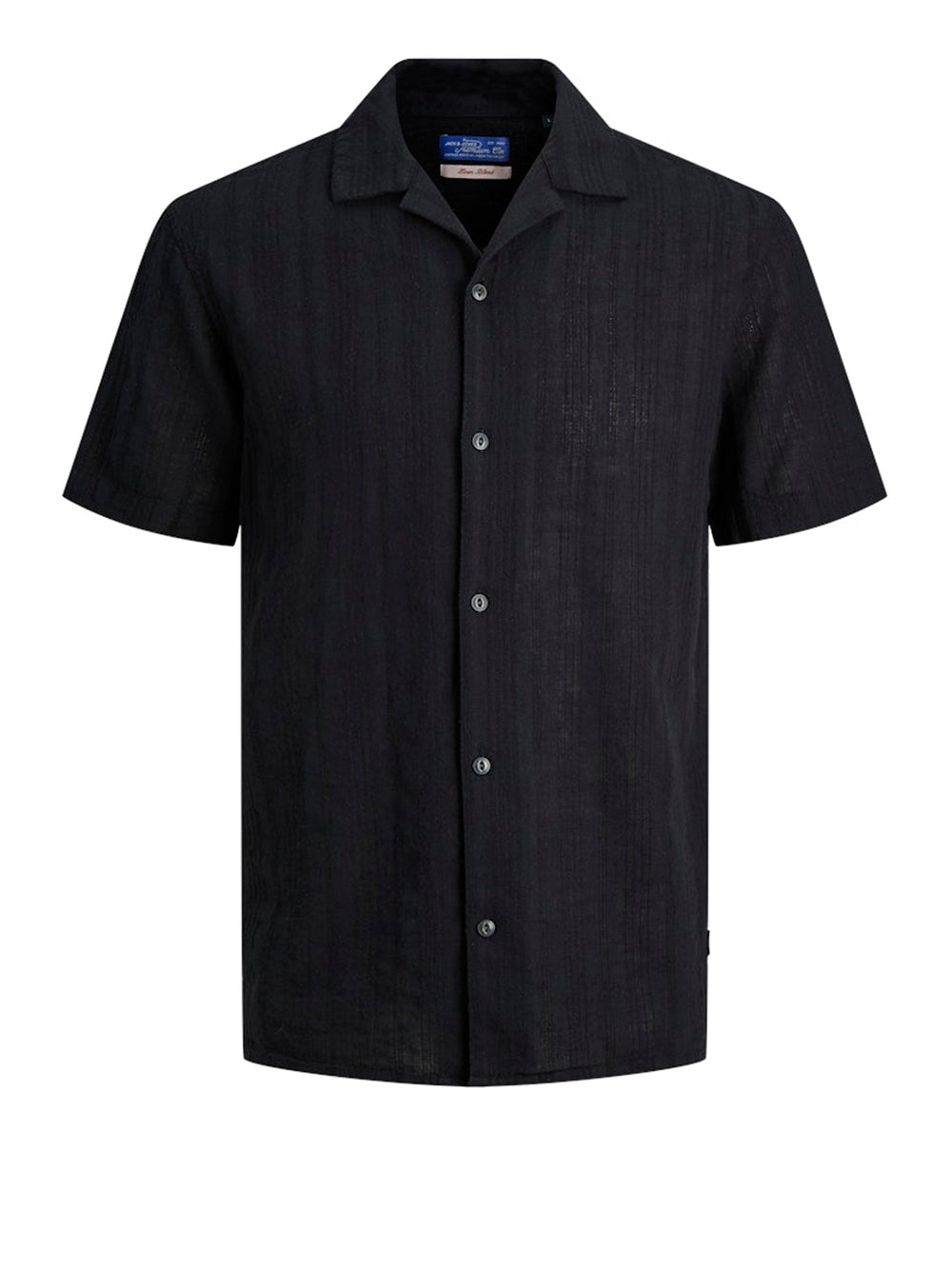 JACK&JONES MAIN 1 Camicia Jack&Jones Jprblusummer Lin Blend Nero
