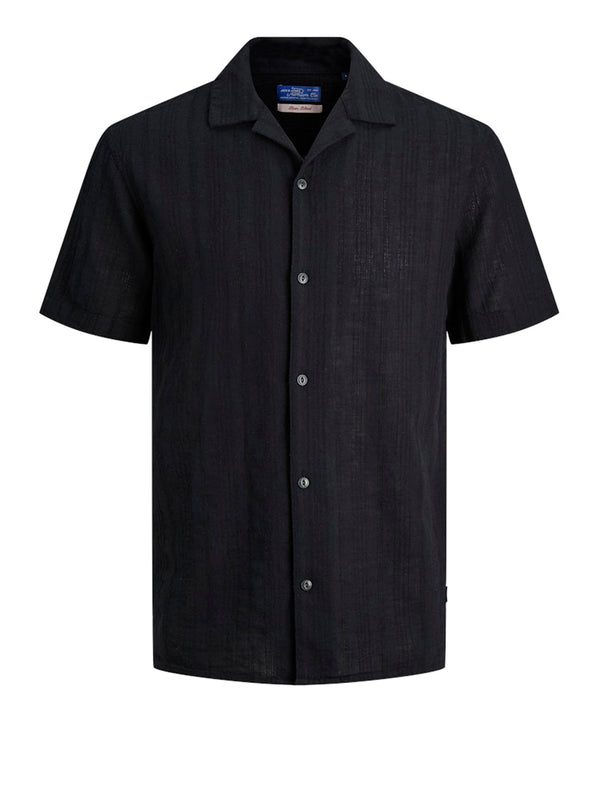 JACK&JONES MAIN 1 Camicia Jack&Jones Jprblusummer Lin Blend Nero