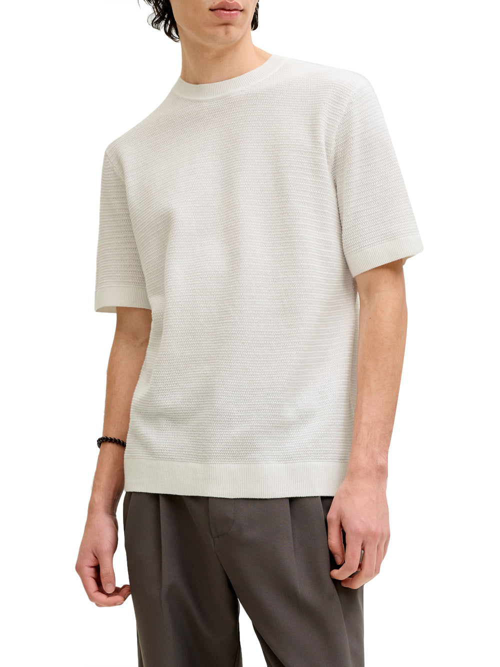 JACK&JONES MAIN 1 T-Shirt Jack&Jones In Maglia - Cloud