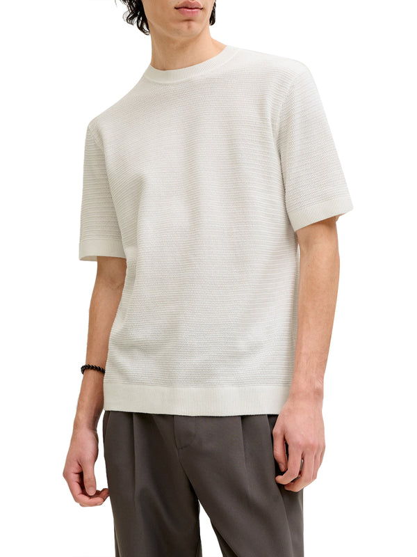 JACK&JONES MAIN 1 T-Shirt Jack&Jones In Maglia - Cloud