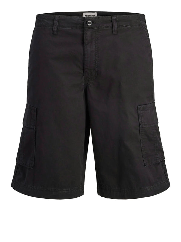 JACK&JONES MAIN 1 Bermuda Jack&Jones Jpstcole Matty Cargo Nero