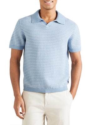JACK&JONES MAIN 1 Polo Jack&Jones In Tinta Unita - Celeste