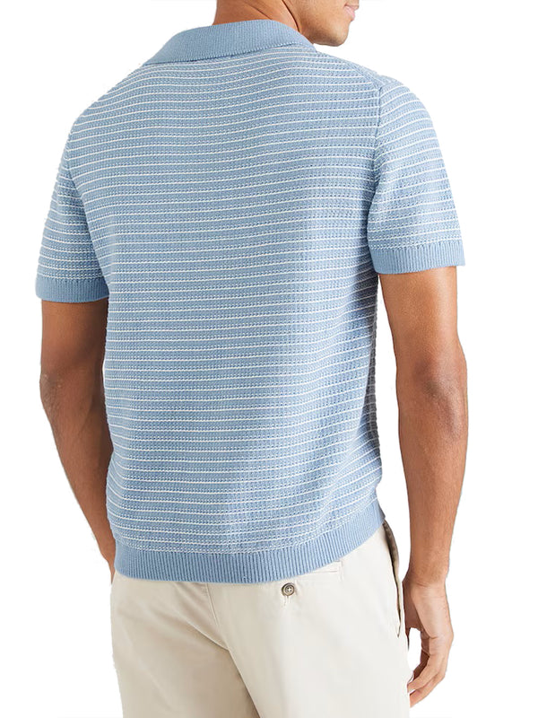JACK&JONES MAIN 1 Polo Jack&Jones In Tinta Unita - Celeste