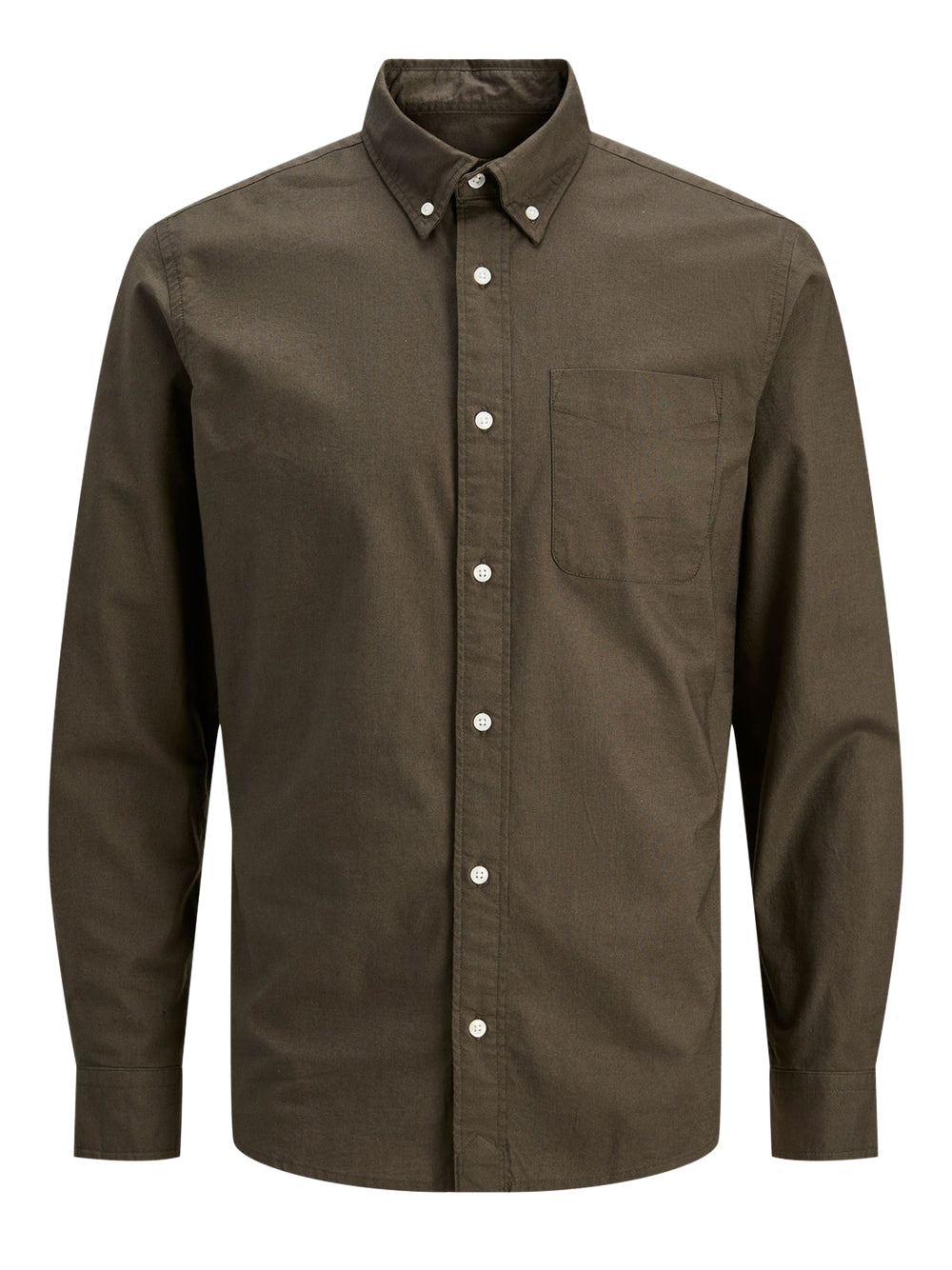 JACK&JONES STOCK Camicia Jack&Jones Casual Slim Fit - Verde Olive