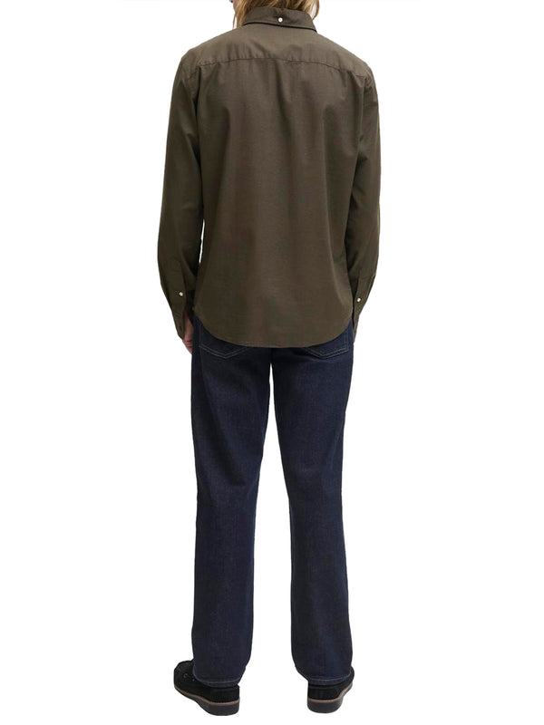 JACK&JONES STOCK Camicia Jack&Jones Casual Slim Fit - Verde Olive