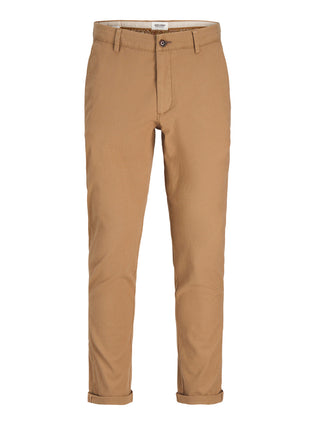 JACK&JONES STOCK Pantalone Jack&Jones Chino Slim Fit - Cammello