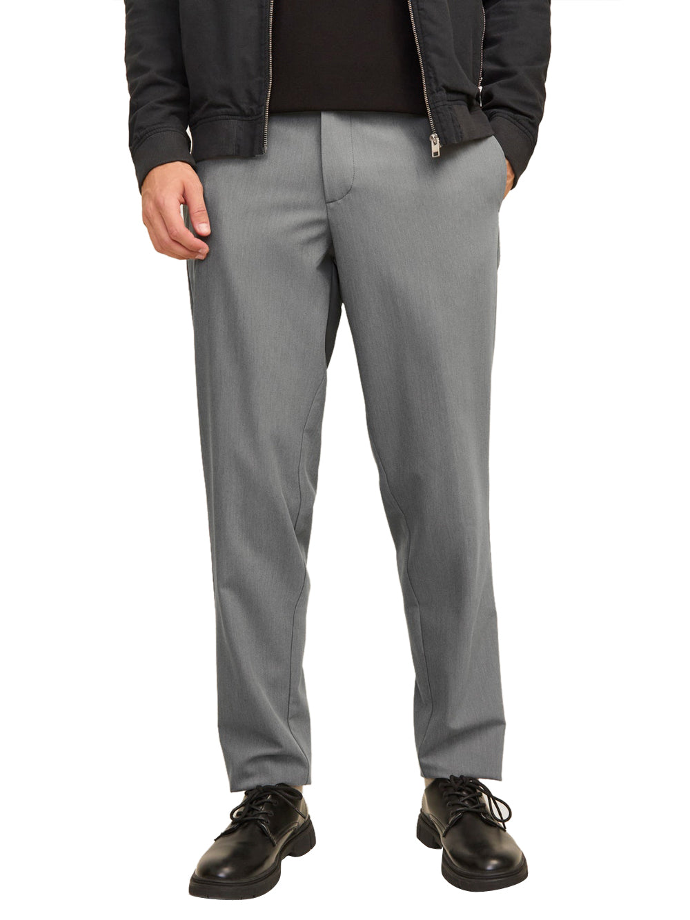 JACK&JONES STOCK Pantalone Jack&Jones Chino Tapered - Grigio