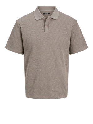 JACK&JONES STOCK Polo Jack&Jones - Tortora