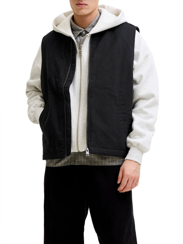 JACK&JONES STOCK Gilet Jack&Jones Jjedover Vest Noos Nero