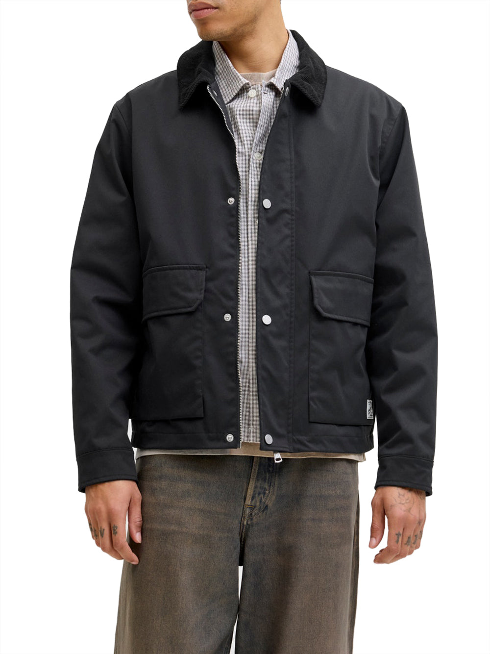 JACK&JONES STOCK Giubbotto Barn Jack&Jones - Nero