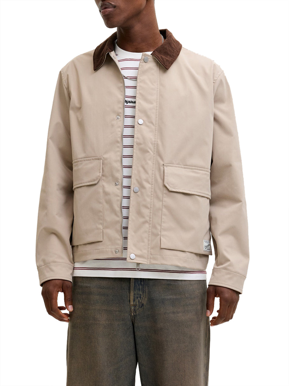 JACK&JONES STOCK Giubbotto Barn Jack&Jones - Beige