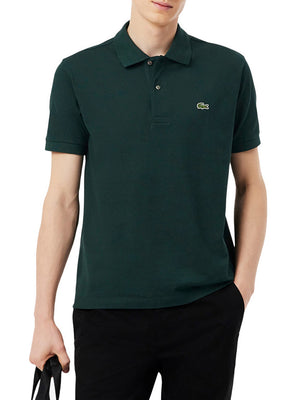 Lacoste Polo Lacoste A Maniche Corte - Verde Scuro