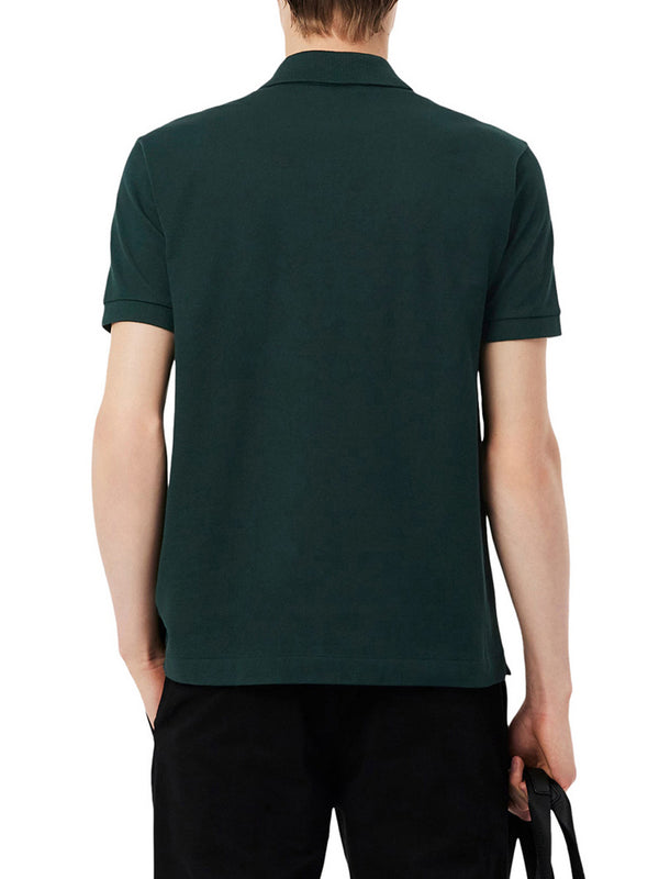 Lacoste Polo Lacoste A Maniche Corte - Verde Scuro