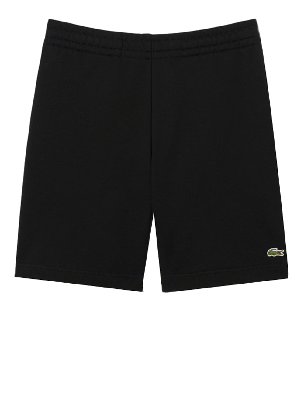 LACOSTE Bermuda Lacoste In Tessuto Felpato Regular Fit - Nero