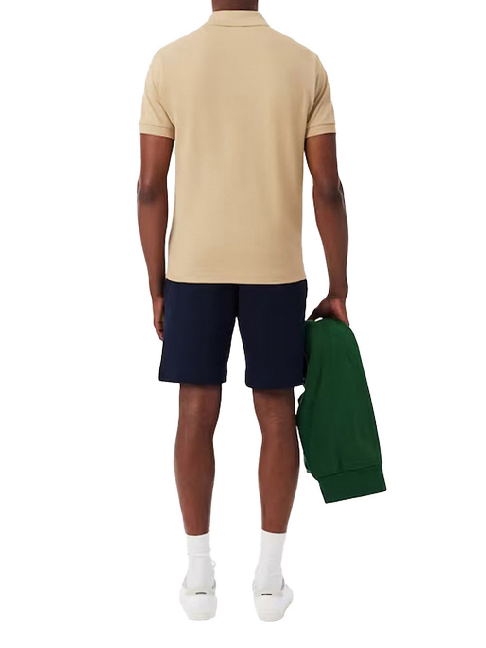 Lacoste Short Lacoste In Tessuto Felpato - Blu