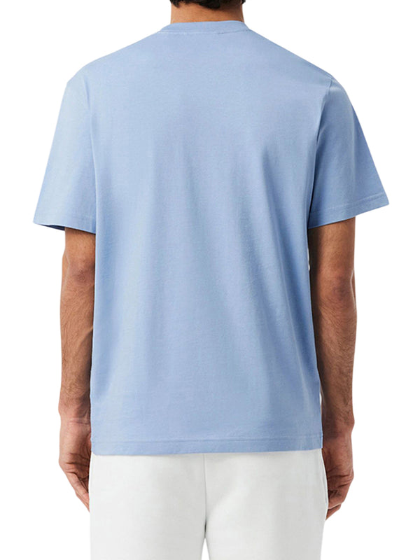 LACOSTE T-Shirt Lacoste - Celeste