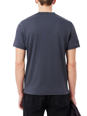 Lacoste T-Shirt Lacoste Con Ricamo - Grigio