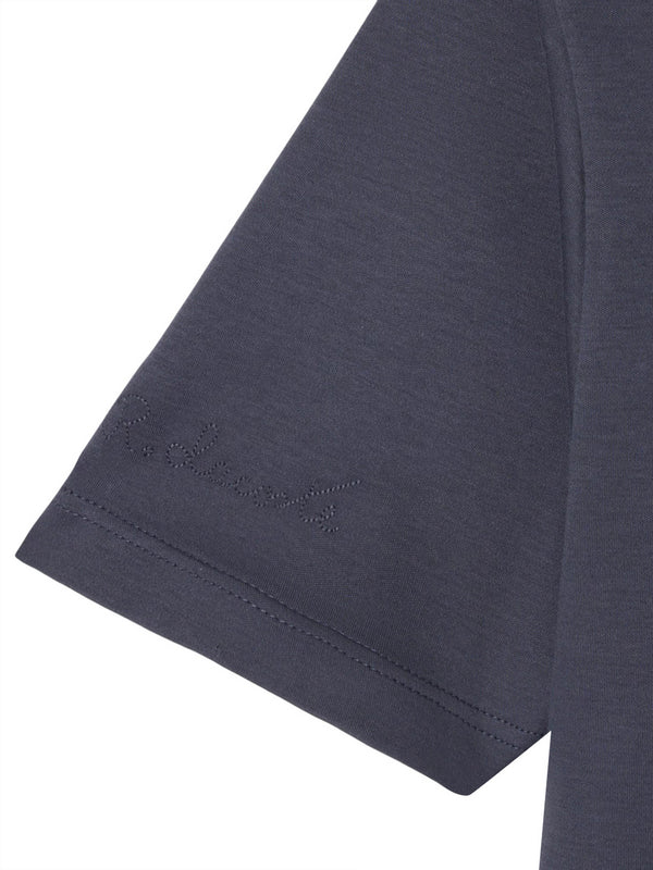 Lacoste T-Shirt Lacoste Con Ricamo - Grigio