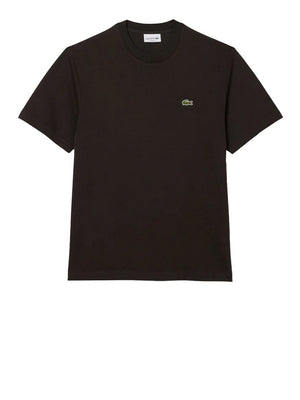 Lacoste T-shirt Lacoste In Cotone Pima - Marrone