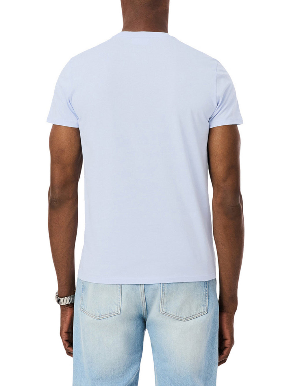 Lacoste T-Shirt Lacoste In Cotone - Celeste