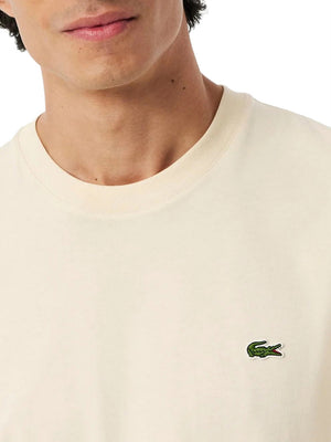 Lacoste T-Shirt Lacoste In Cotone - Beige