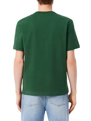 Lacoste T-Shirt Lacoste In Cotone - Verde