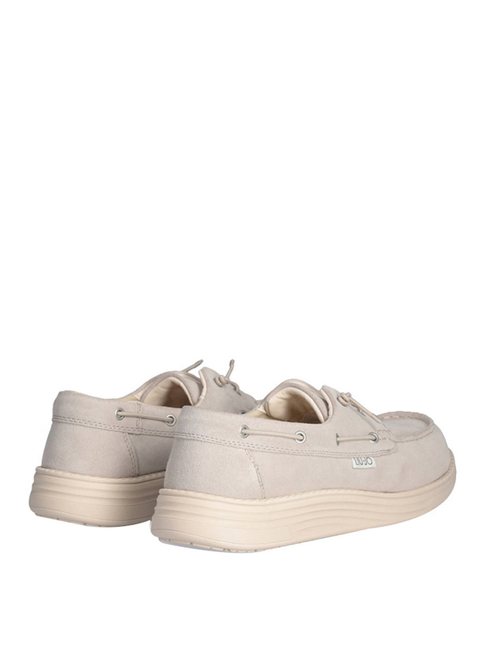 Liu Jo Mocassino Liu Jo Riva Casual In Pelle Scamosciata - Beige