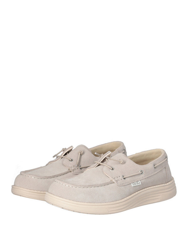Liu Jo Mocassino Liu Jo Riva Casual In Pelle Scamosciata - Beige