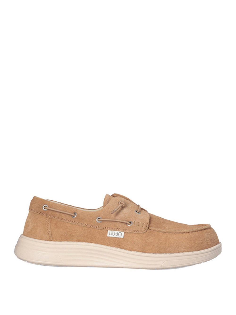 Liu Jo Mocassino Liu Jo Riva In Pelle Scamosciata - Beige Scuro