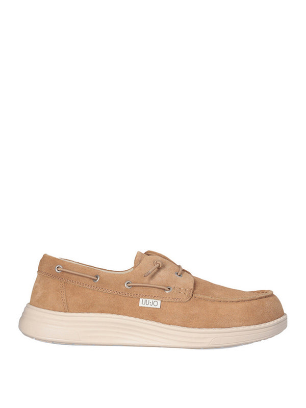 Liu Jo Mocassino Liu Jo Riva In Pelle Scamosciata - Beige Scuro