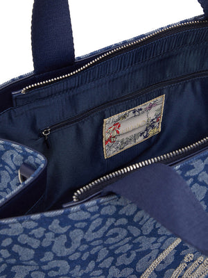 Liu Jo Borsa A Mano Liu Jo Animalier - Blu Denim