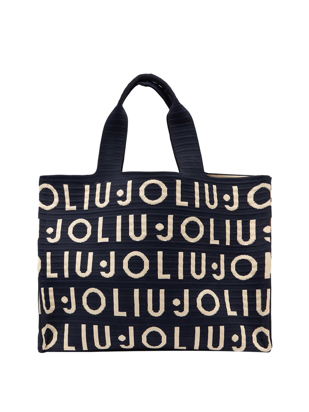 Liu Jo Borsa A Mano Liu Jo Knitted Logo - Blu