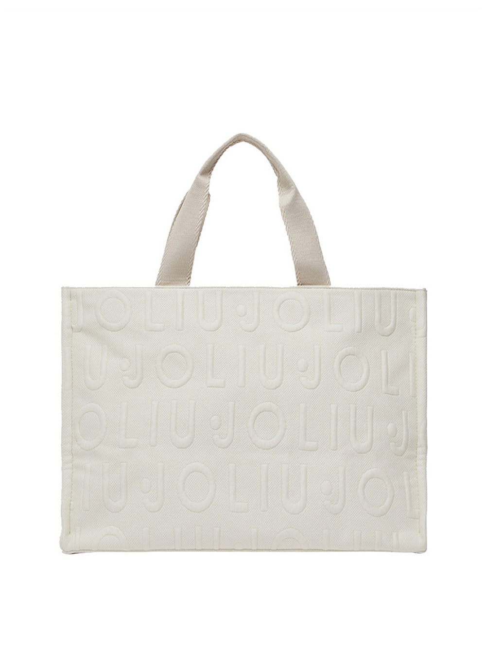 Liu Jo Tote Liu Jo Logo Bubble - Crema