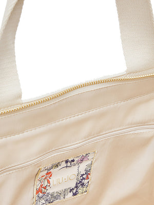 Liu Jo Tote Liu Jo Logo Bubble - Crema
