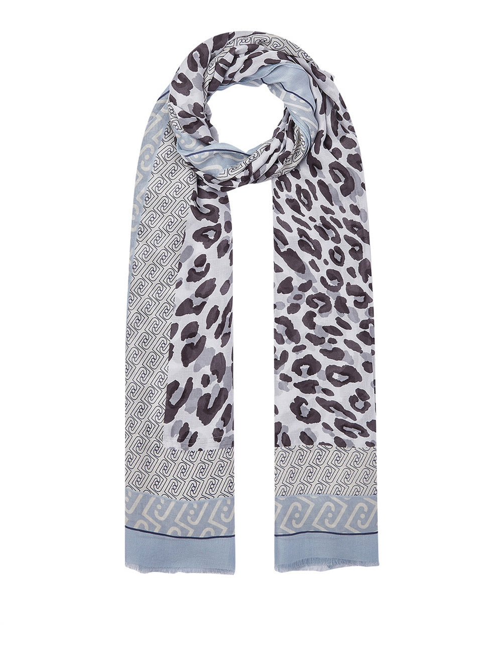 Liu Jo Stola Liu Jo Animalier - Azzurro
